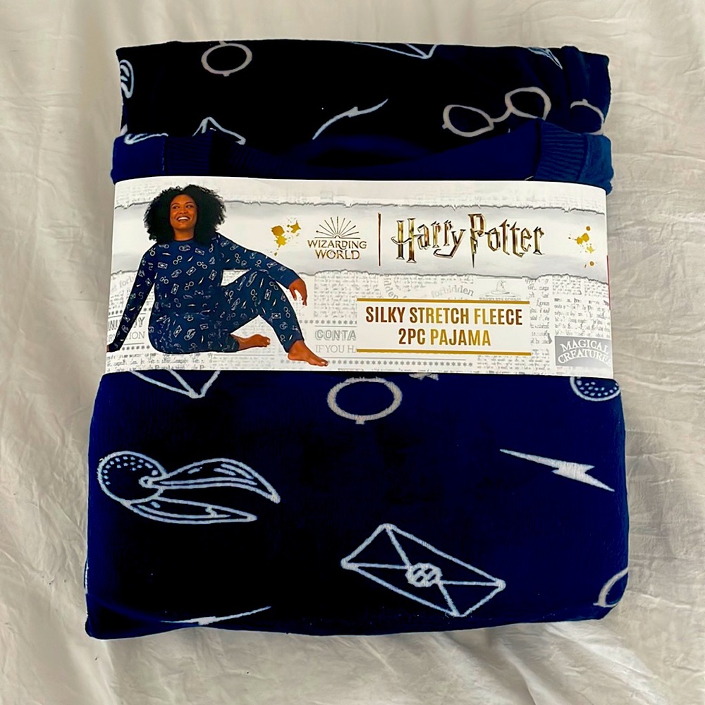 Harry Potter Silky Stretch Fleece Pajamas